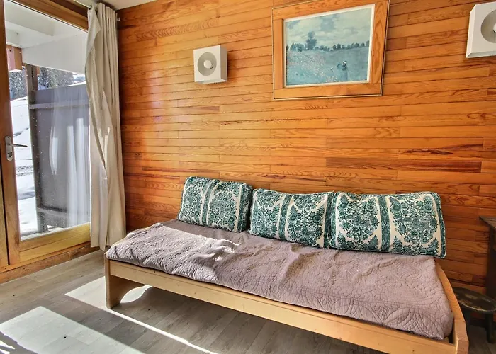 3 Pieces Avec Terrasse Et Acces Direct Aux Pistes - Fr-1-455-95 La Plagne